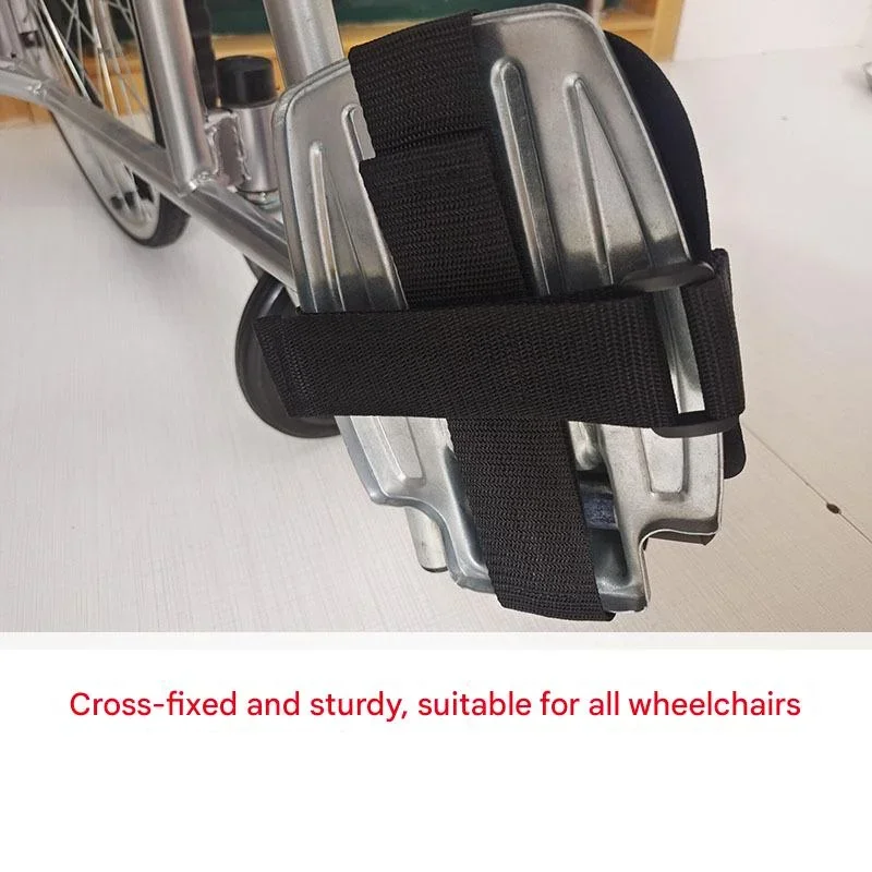Black Wheelchair Foot Restraint Shoes for Stability 6 Black Wheelchair Foot Restraint Shoes for Stability - Image 6