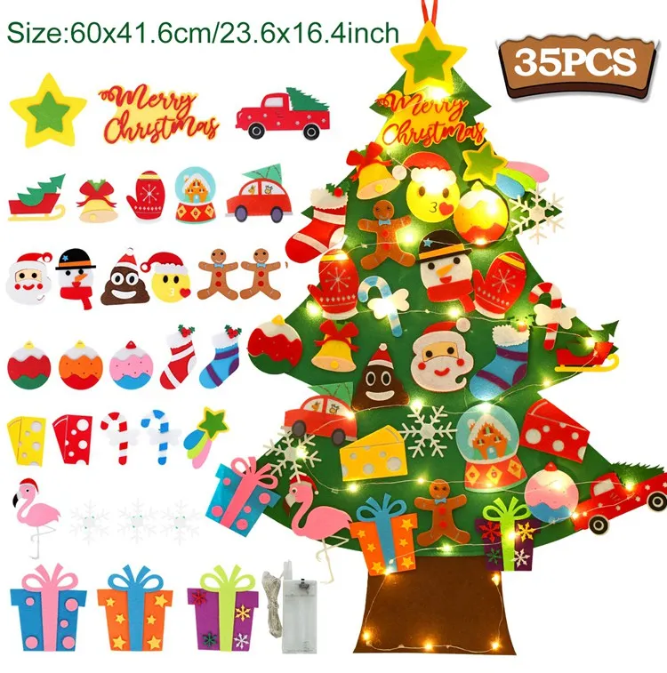 Vibrant DIY Felt Christmas Tree Decor 9 Vibrant DIY Felt Christmas Tree Decor - Image 9