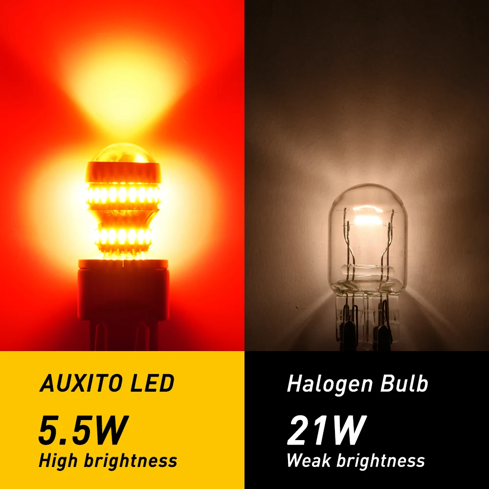 T20 7443 LED Bulb Set - 1200 Lumens, 54 SMD 2 T20 7443 LED Bulb Set - 1200 Lumens, 54 SMD - Image 2