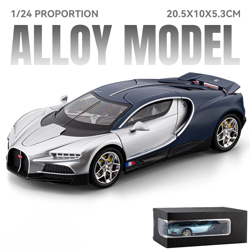 1:24 Scale Supercar Diecast Model with Light & Sound 12 1:24 Scale Supercar Diecast Model with Light & Sound - Image 12