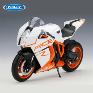 WELLY KTM 1190 RC8 R Diecast Motorcycle Model 14 S5b2cbda3bfa24e039680b14dc498505b2