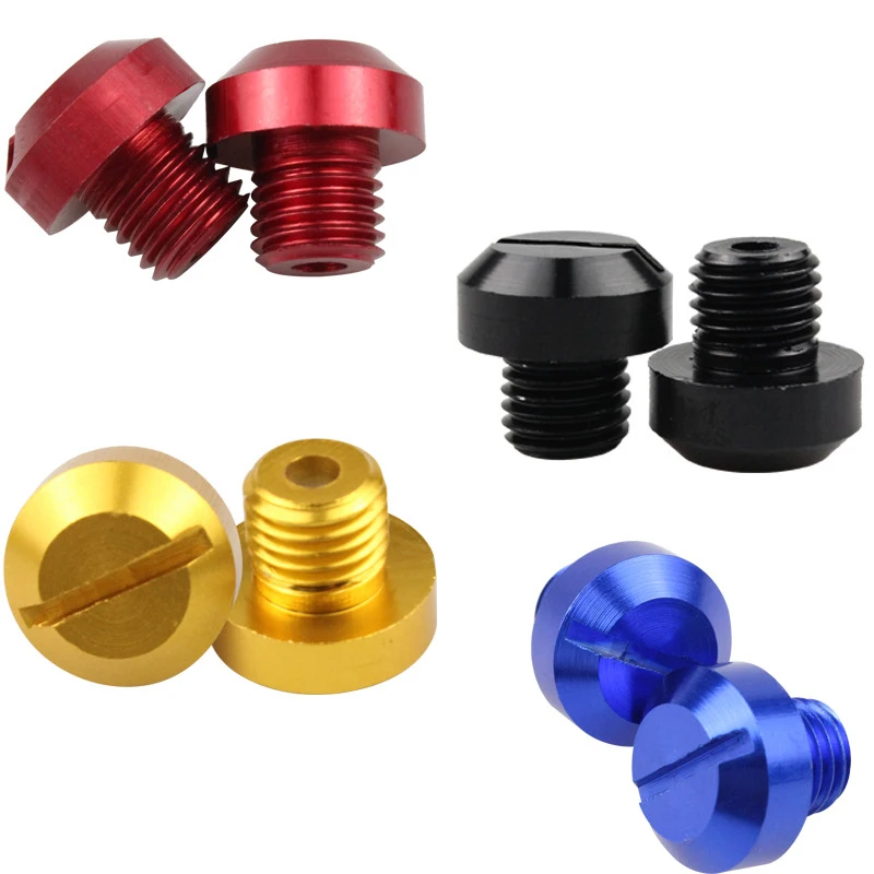 Motorcycle CNC Aluminum Mirror Hole Plug Set 4 Motorcycle CNC Aluminum Mirror Hole Plug Set - Image 4