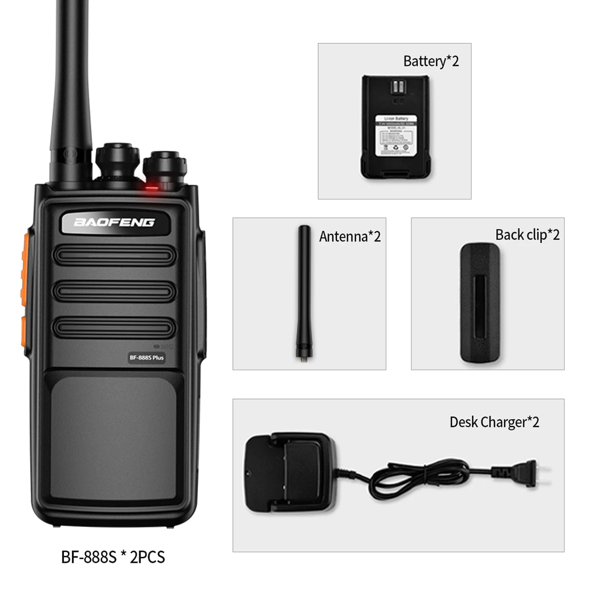 Durable UHF Walkie Talkie Duo 400-470MHz 7 Durable UHF Walkie Talkie Duo 400-470MHz - Image 7
