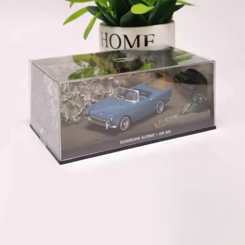 Vintage Blue Convertible Model Car 1/43 Scale 3 Vintage Blue Convertible Model Car 1/43 Scale - Image 3