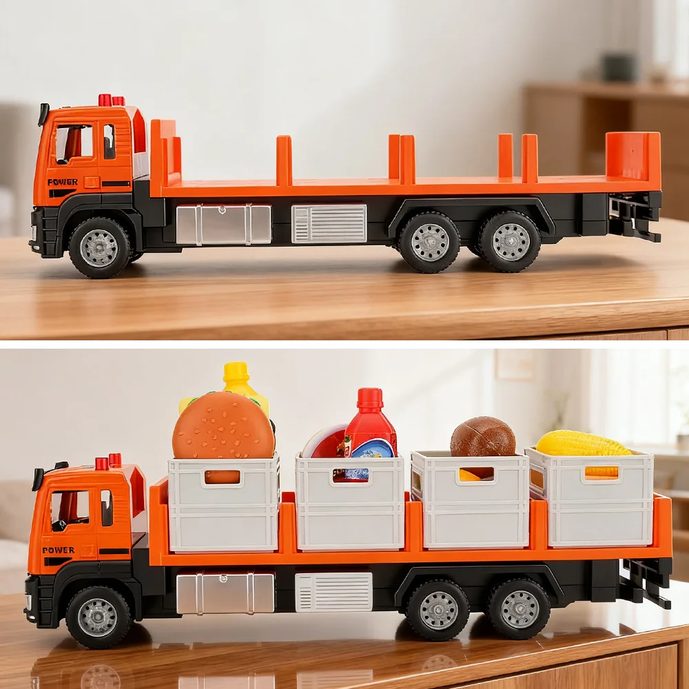 1:32 Scale Fruit and Vegetable Truck Models 3 1:32 Scale Fruit and Vegetable Truck Models - Image 3
