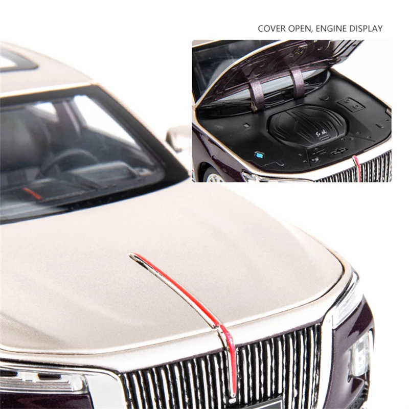 1/24 Hong Qi H9 Alloy Model Car 4 1/24 Hong Qi H9 Alloy Model Car - Image 4
