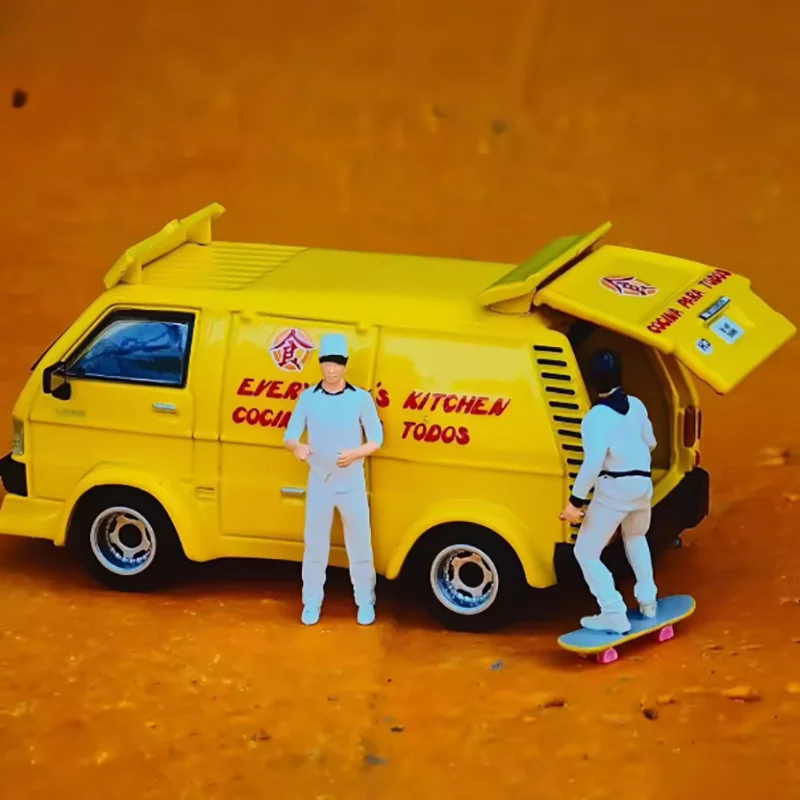 Yellow 1/64 Delica L300 Model for Collectors 5 Yellow 1/64 Delica L300 Model for Collectors - Image 5