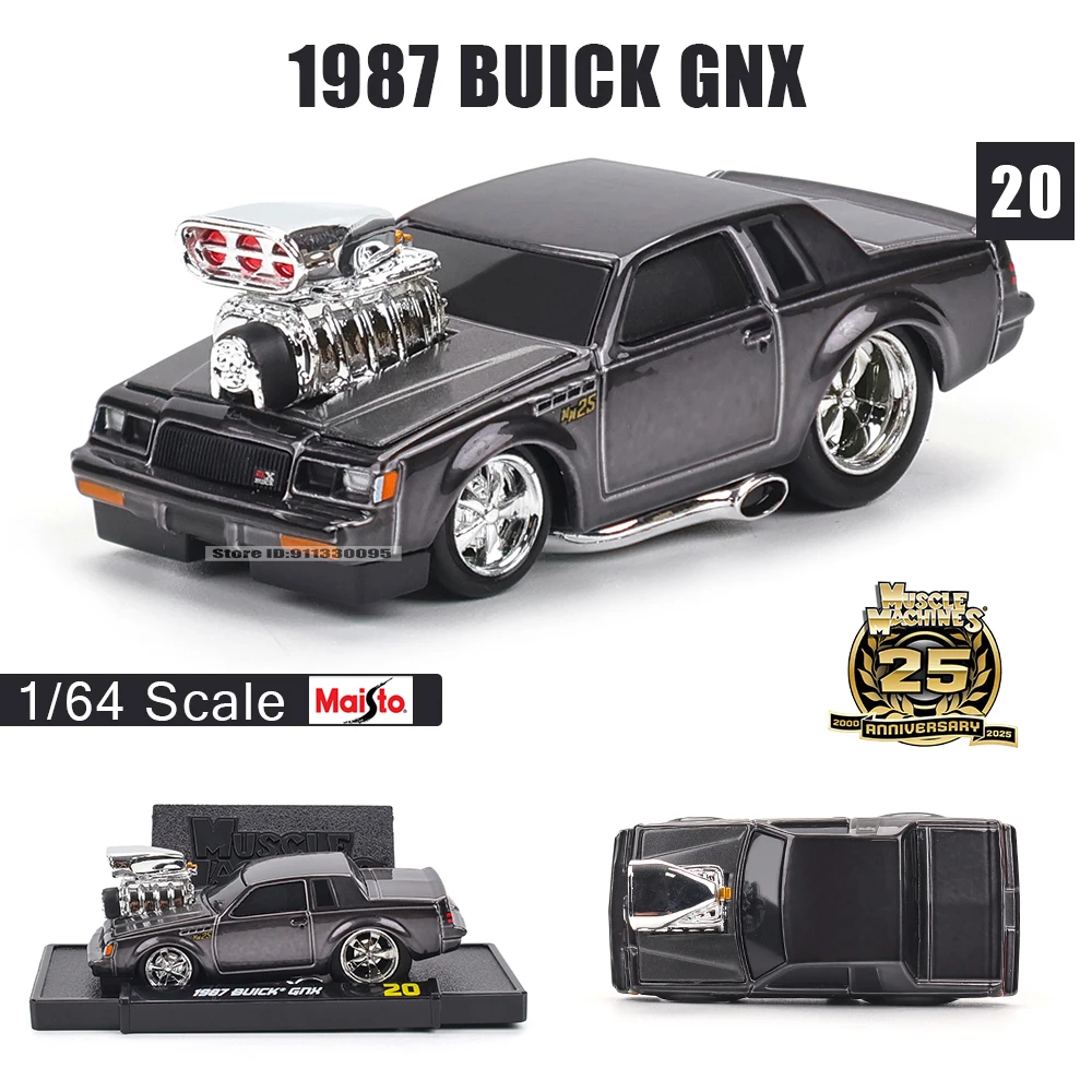 Maisto 1:64 Diecast Muscle Car Collection 12 Maisto 1:64 Diecast Muscle Car Collection - Image 12