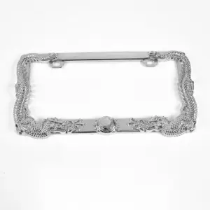 Creative ABS License Plate Holder with Anti-theft for Cars 16 S5d0682998a2541099b613053be5c6044K