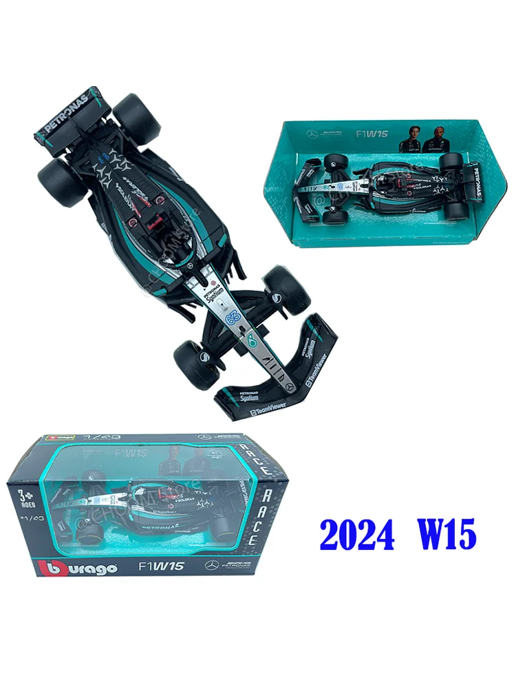 Mercedes-AMG F1 W15 1:43 Scale Diecast Model 6 Mercedes-AMG F1 W15 1:43 Scale Diecast Model - Image 6