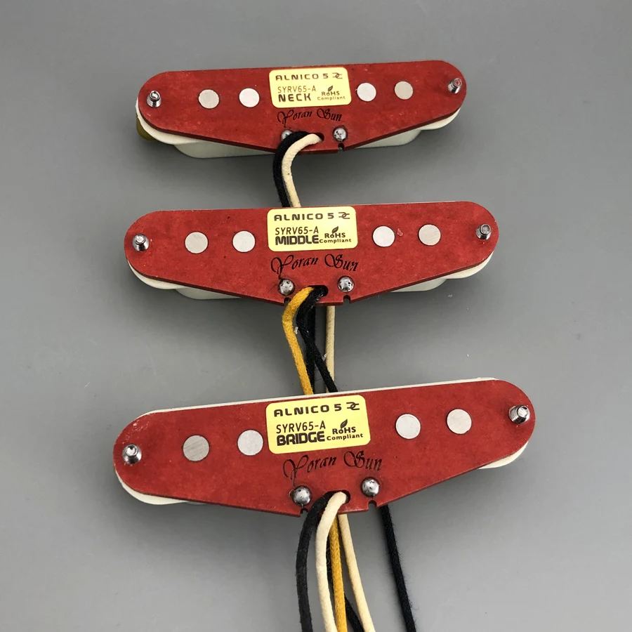 Vintage 65 Sun Handwound Single-Coil Guitar Pickup Set 3 Vintage 65 Sun Handwound Single-Coil Guitar Pickup Set - Image 3