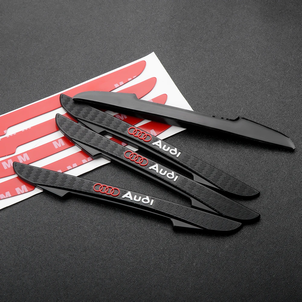 Black Rubber Bumper Protectors Set for Vehicles 5 Black Rubber Bumper Protectors Set for Vehicles - Image 5