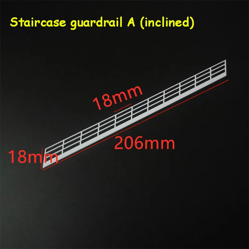 Realistic Model Guardrail Set for Dioramas 7 Realistic Model Guardrail Set for Dioramas - Image 7