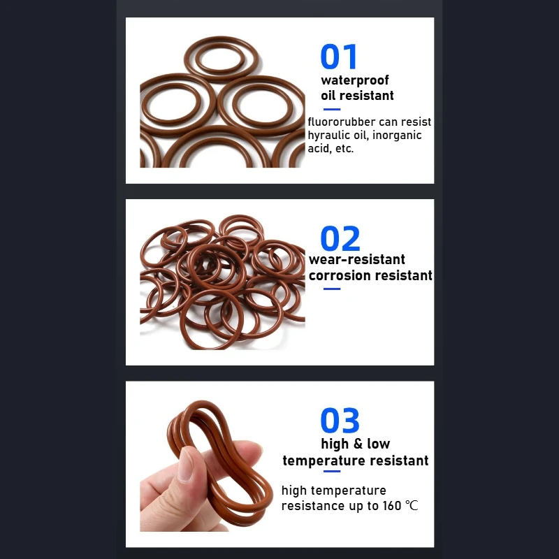 Durable Rubber O-Ring Assortment Kit 4 Durable Rubber O-Ring Assortment Kit - Image 4