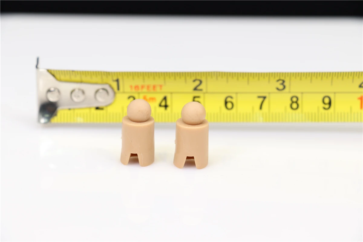 1/6 Scale Male Soldier Feet Connectors Pair 2 1/6 Scale Male Soldier Feet Connectors Pair - Image 2