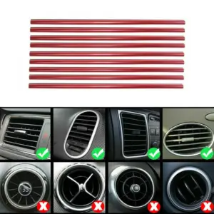 Colorful Car Vent Outlet Trim Strips - Universal Fit 12 S5dcb7e15685249078468189b460fc2acI