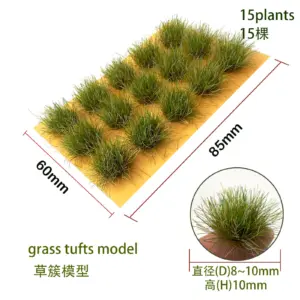 Miniature Grass Tufts for Dioramas 15pcs 18 S5dfe2db2294441d592a24a5b2141fee6h