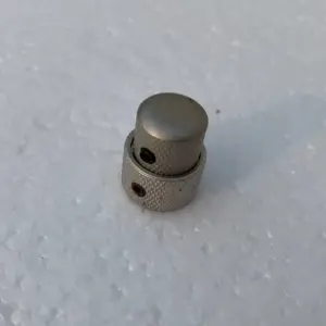 Matte Silver Guitar & Bass Control Knob