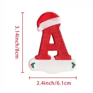 Bright Red Christmas Letter Set for Tree 15 S5e12a0d87b5e44cf94c00c15da8106f2G