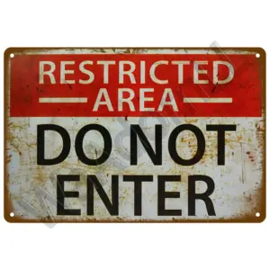 Vintage Metal Sign 20 x 30 cm Customizable 64 S5e1c8b7229ef44f2b3aaa3d1806e5562I