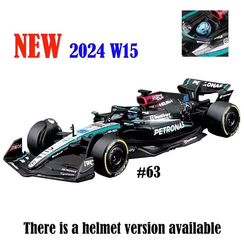 Mercedes-AMG F1 W15 1:43 Scale Diecast Model 3 Mercedes-AMG F1 W15 1:43 Scale Diecast Model - Image 3