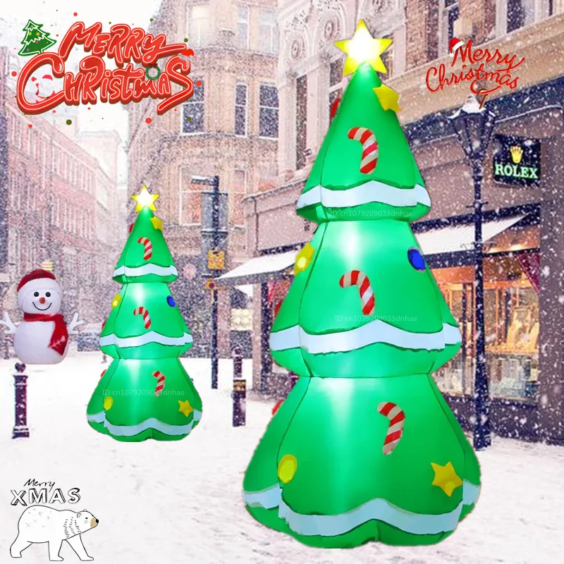 Vibrant 1.5m Inflatable Christmas Tree with Music 2 Vibrant 1.5m Inflatable Christmas Tree with Music - Image 2