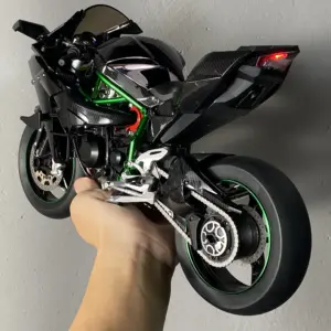 Kawasaki Racing Ninja 500 H2R 1:6 Scale Model 16 S5edb877be9054640a303e1ceb618543cX