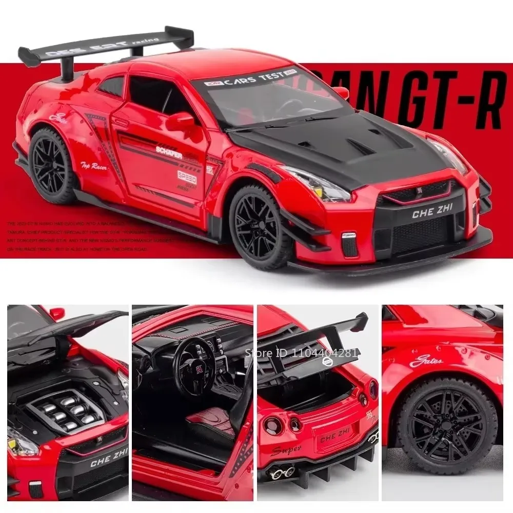 GTR R34 Miniature Diecast Model Car 5 GTR R34 Miniature Diecast Model Car - Image 5