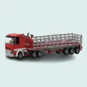 Red Cargo Truck Assembly Kit 9 S5f099d458fb943dca37ad3e9577f89a62