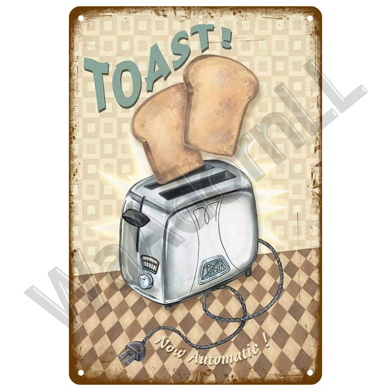 Vintage Metal Pizza Sign for Home Decor 9 Vintage Metal Pizza Sign for Home Decor - Image 9