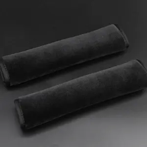 Plush Car Seat Belt Cover Black Pink 11 S5f4bdd019b344b6cba2029b3812bb2753