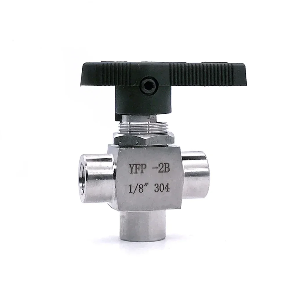 Durable 304 Stainless Steel Ball Valve 1/8-3/4 In 4 Durable 304 Stainless Steel Ball Valve 1/8-3/4 In - Image 4