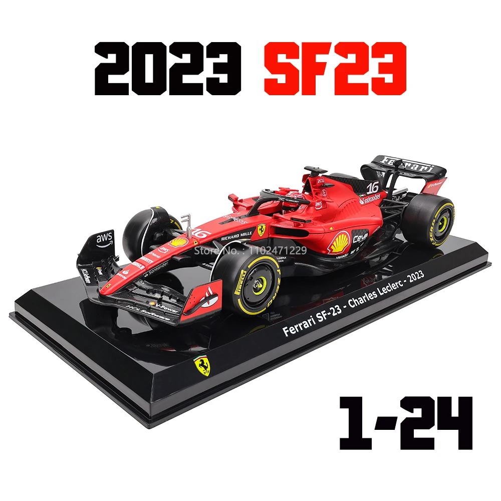 Ferrari SF23 1:24 Scale Diecast Model 3 Ferrari SF23 1:24 Scale Diecast Model - Image 3
