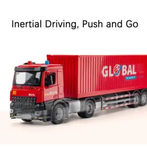 Vibrant 1:24 Scale Diecast Transport Truck 15 S5fb296eaf9cd41df9945ec4114f2b601j