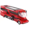 Diecast Luxury RV Camper Van Model in Red