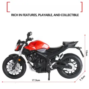 Honda CB400F Die-Cast Motorcycle Model 1:12 Scale 13 S602a96c5ab5f4b9b9a9b86079d631923U