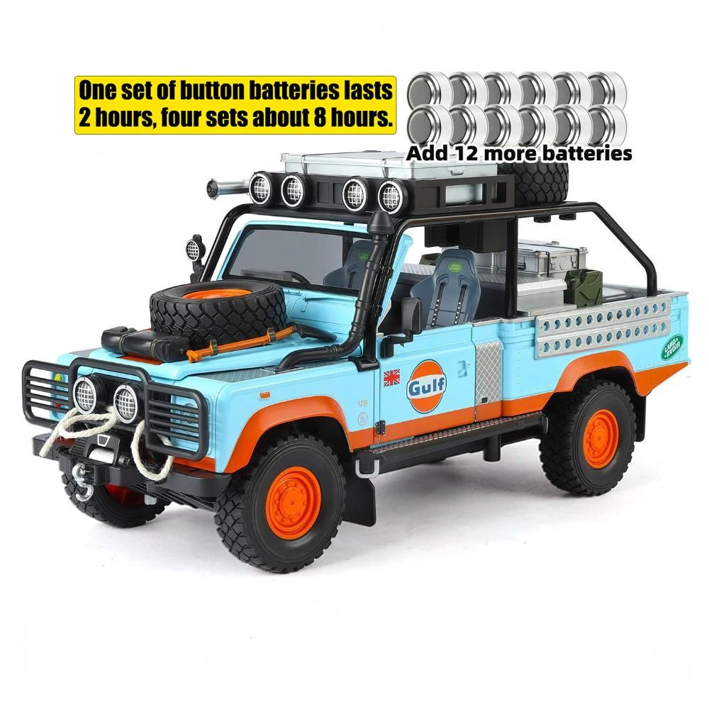 1:24 Land Rover Defender 90 Diecast Model 11 1:24 Land Rover Defender 90 Diecast Model - Image 11