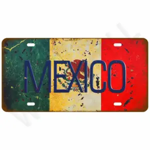 Retro Metal Sign Wall Art 15 x 30 cm 64 S602efb5529a347fcb64e33e4f341f046n