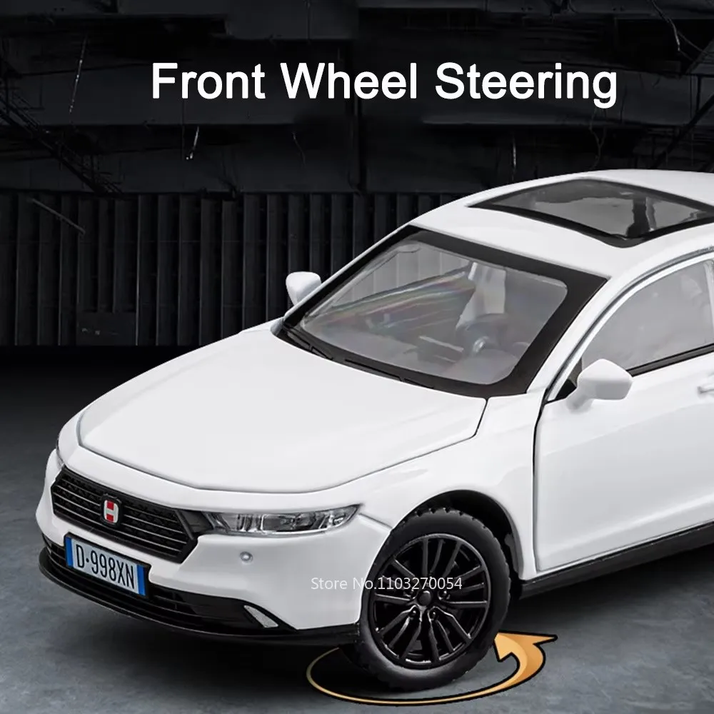 Black Honda Accord Diecast Model 1:32 Scale 4 Black Honda Accord Diecast Model 1:32 Scale - Image 4