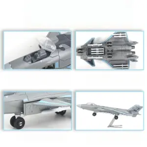 F-22 Raptor Fighter Model Set 1/100 Scale 11 S6082ff97c8f94716944c8528d459b980g