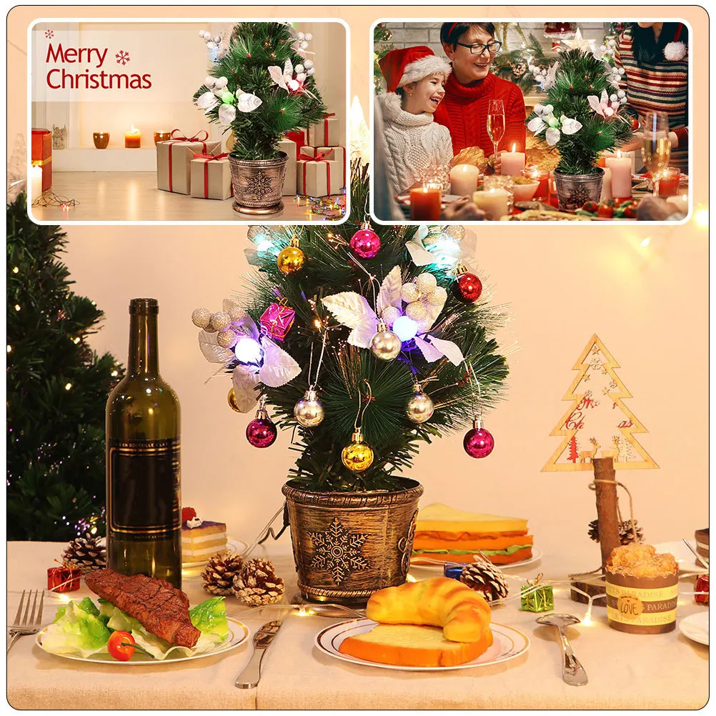 Festive 14cm Christmas Tree Stand in Coffee 6 Festive 14cm Christmas Tree Stand in Coffee - Image 6