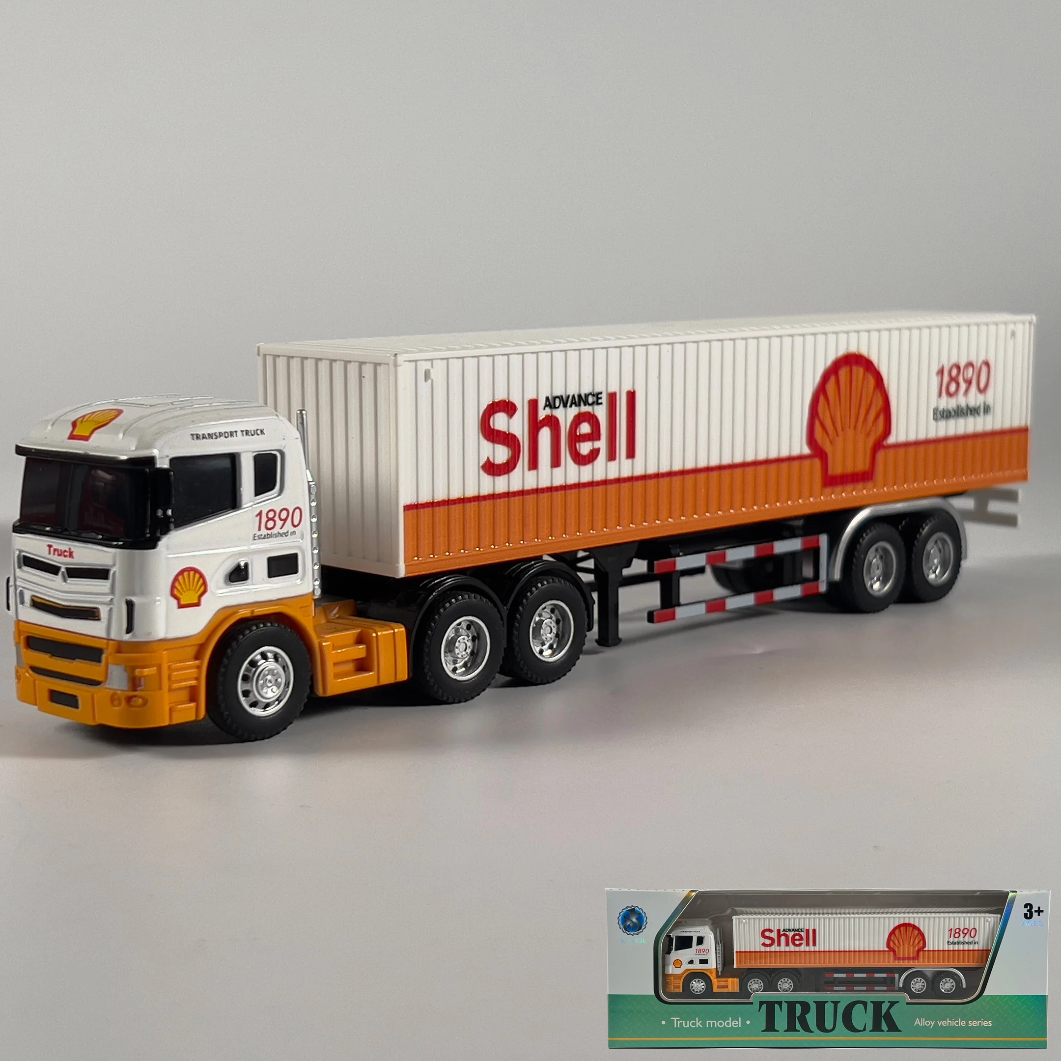 1:64 Scale Scania Container Truck Model 14 1:64 Scale Scania Container Truck Model - Image 14