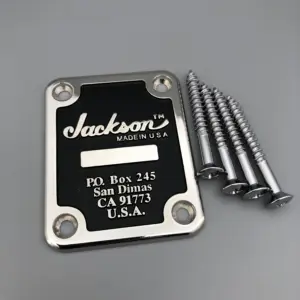 Jackson Electric Guitar Neck Plate 6 S60ccbc942e734d319f84bf71479e6bd3n