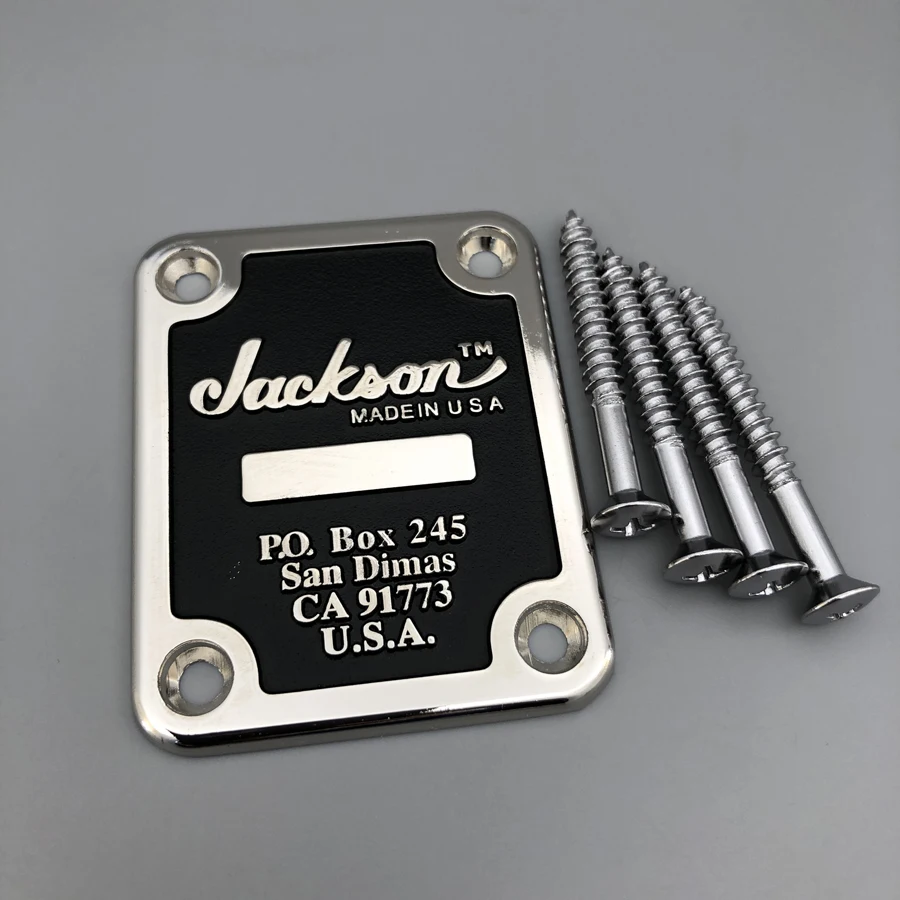Jackson Electric Guitar Neck Plate 3 Jackson Electric Guitar Neck Plate - Image 3