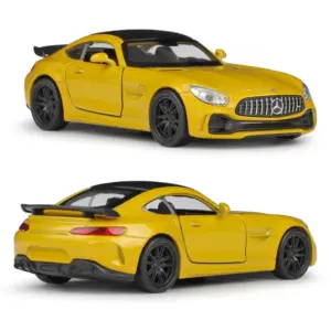 Yellow Mercedes-Benz AMG GTR 1:36 Scale Diecast Model 9 S60d2ee87000745f9bb9a14c3f0c918b8p