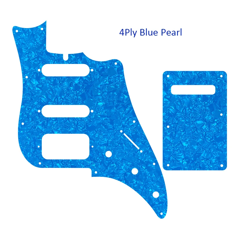 Mexico Jaguar Blacktop PAF Humbucker Pickguard 22 Mexico Jaguar Blacktop PAF Humbucker Pickguard - Image 22