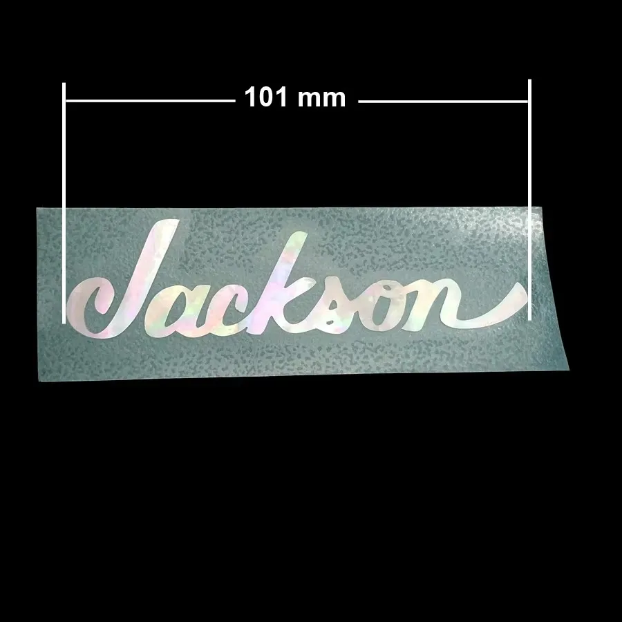 Mother-of-Pearl Jackson Guitar Sticker 92/101mm 3 Mother-of-Pearl Jackson Guitar Sticker 92/101mm - Image 3