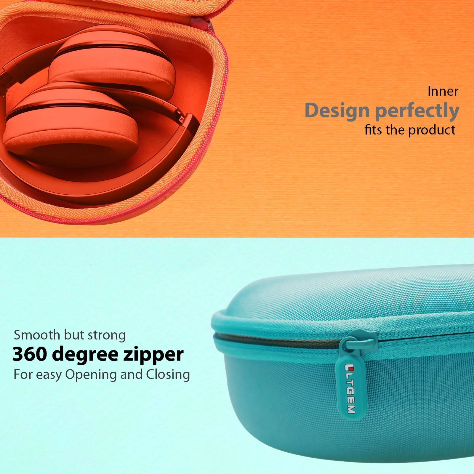 Pink EVA Headphone Case for Beats Wireless Models 5 Pink EVA Headphone Case for Beats Wireless Models - Image 5