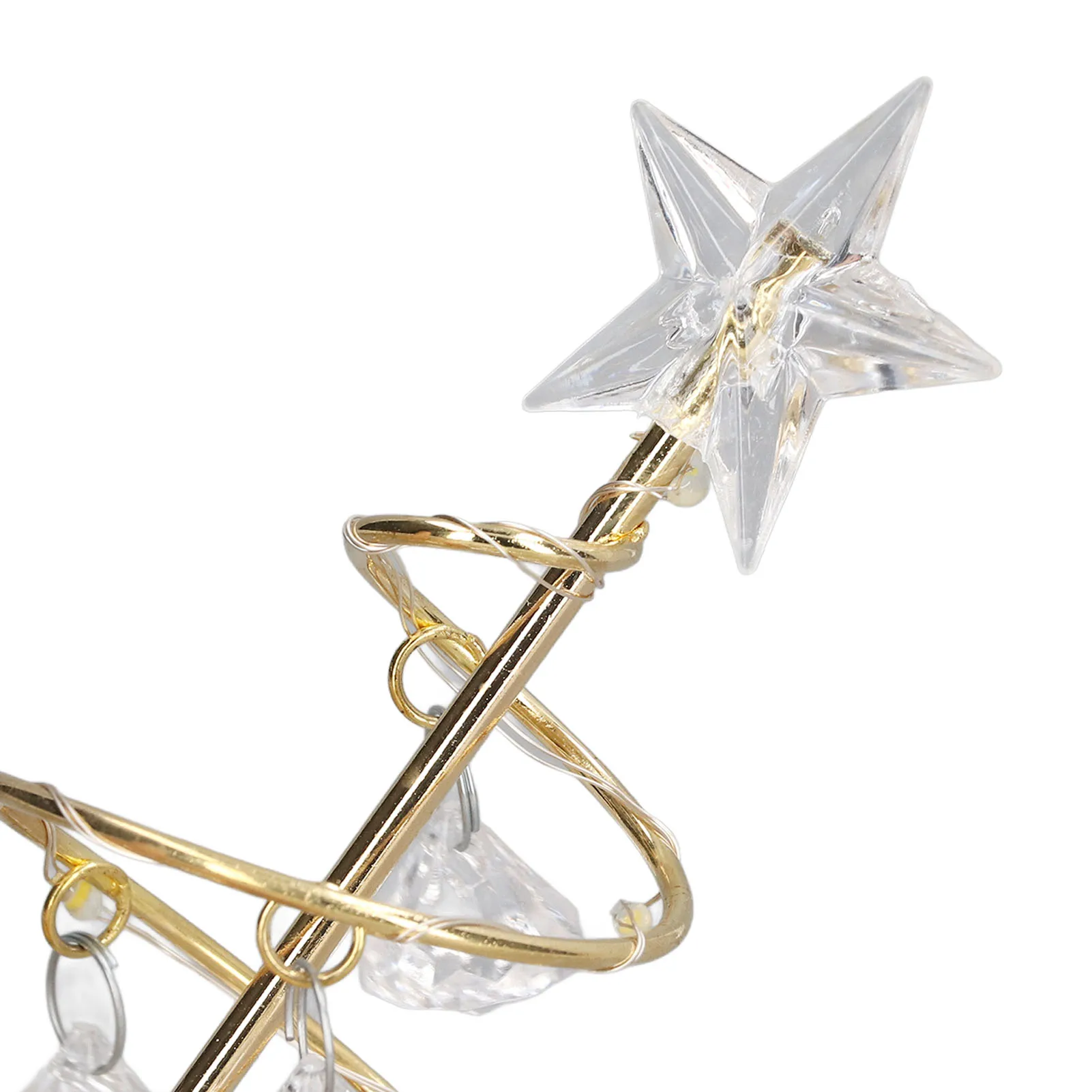 Elegant LED Christmas Tree Lamp in Gold or Silver 6 Elegant LED Christmas Tree Lamp in Gold or Silver - Image 6