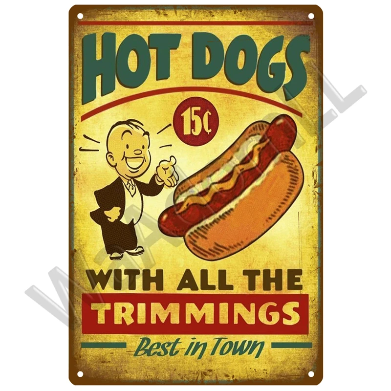 Vintage-Style Metal Sign for Retro Decor 25 Vintage-Style Metal Sign for Retro Decor - Image 25